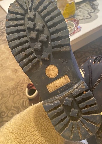 Koyu Mavi Bağcıklı bayan Botları - Görsel 4