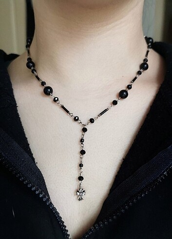 Beden Haç Rosary kolye