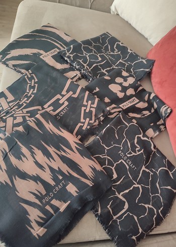 pamuklu eşarp - Görsel 8