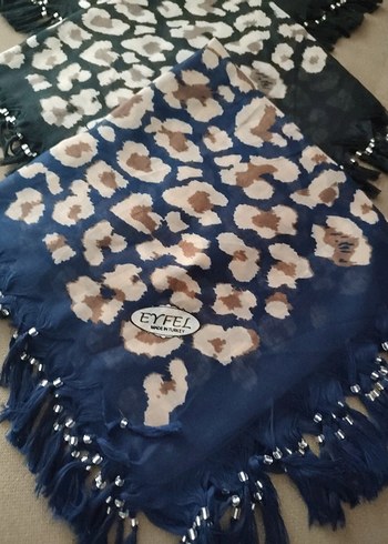 sökme boncuklu eşarp - Görsel 5