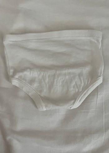 Beyaz Çocuk Külot - Görsel 2