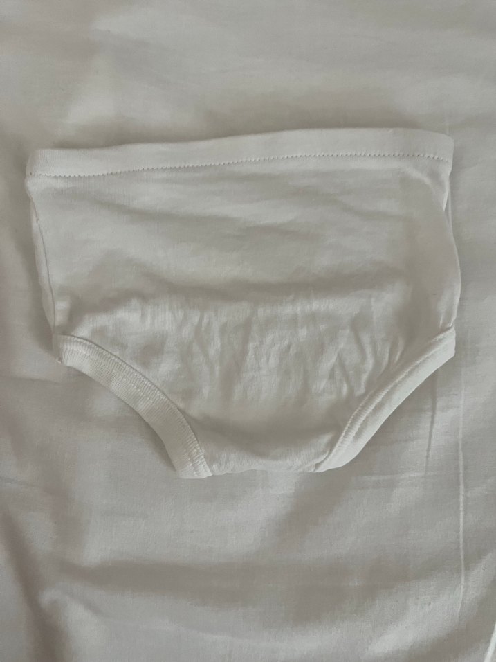 Beyaz Çocuk Külot - Görsel 2