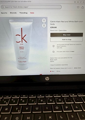 Calvin Klein Vücut Losyonu ve Duş Jeli - Görsel 4