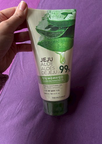 Aloe Vera Yüz Temizleyici Jel ve Nemlendirici - Görsel 3