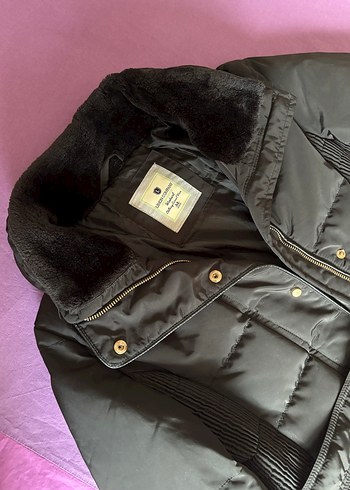 Siyah Kışlık Mont - Görsel 5