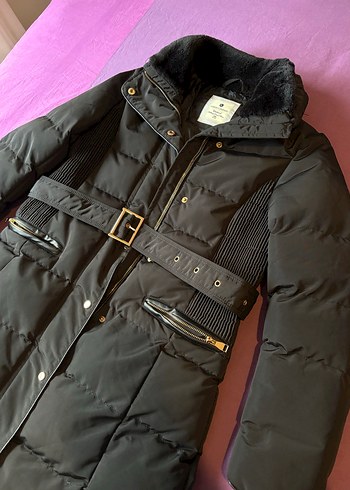 Siyah Kışlık Mont - Görsel 2