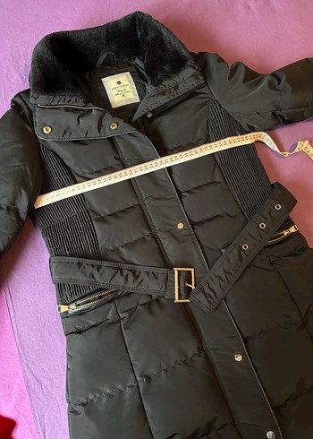 Siyah Kışlık Mont - Görsel 8