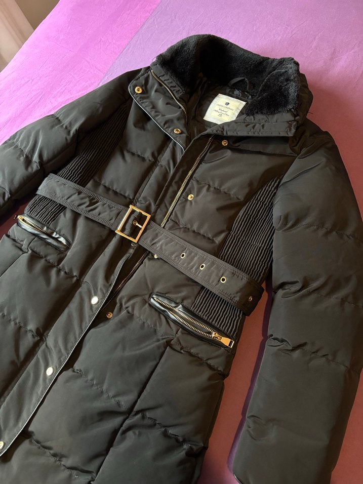 Siyah Kışlık Mont - Görsel 2