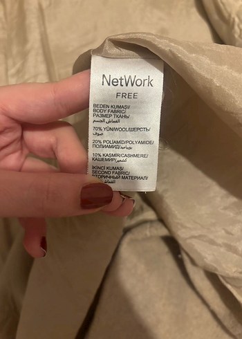 Network Kaşmir Kaban - Görsel 2
