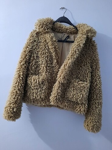 orjinal zara peluş mont
