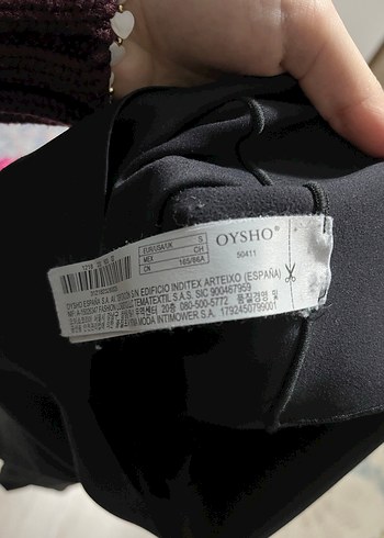 Oysho Siyah Yüksek Bel Spor Tayt - Görsel 4