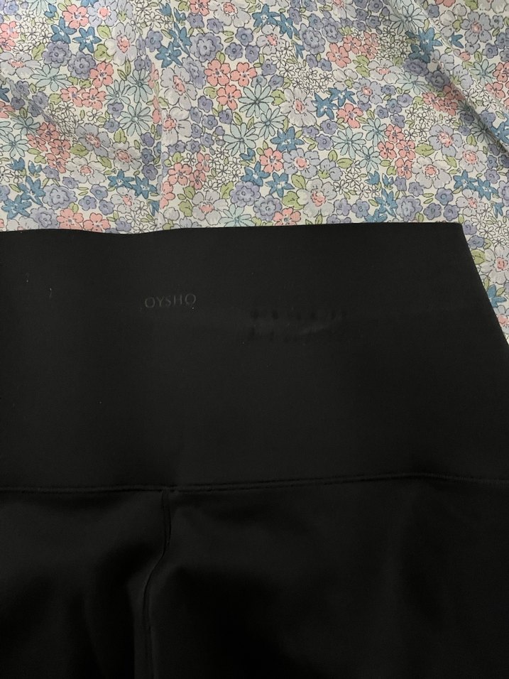 Oysho Siyah Yüksek Bel Spor Tayt - Görsel 5