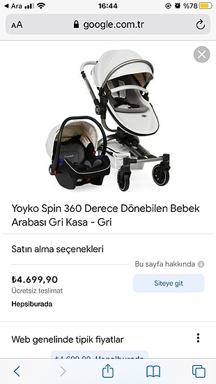 Bebek arabası