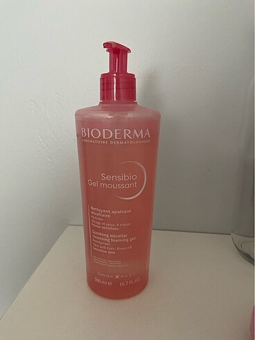 Bioderma sensibio yüz yıkama jeli