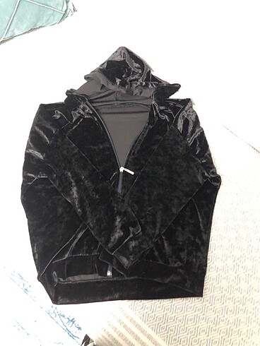 Zara kadife crop hırka