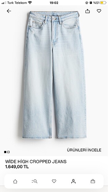 H&M Kot Mavisi Jean