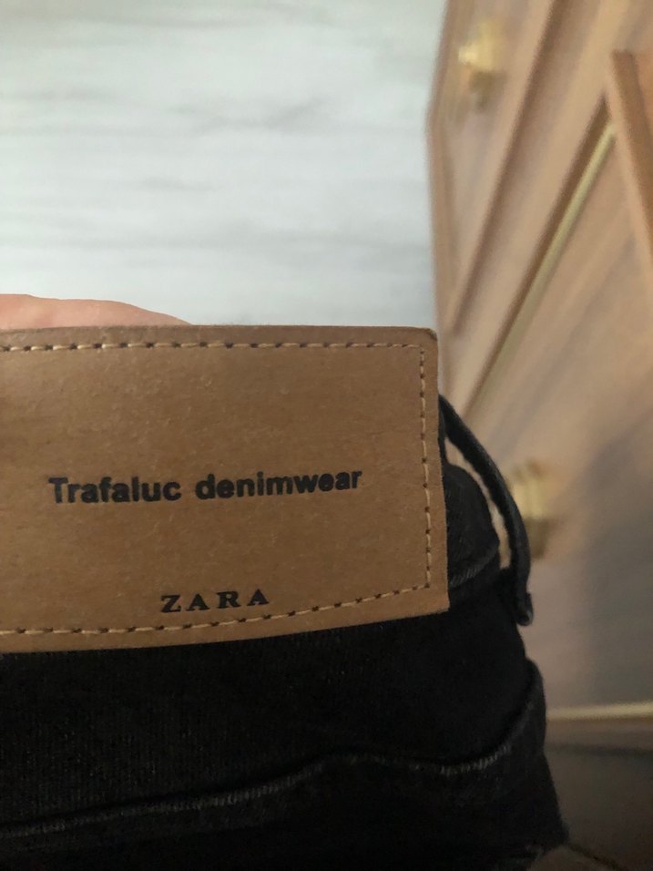 Lacivert Kadın Denim Kumaş Pantolon - Görsel 5