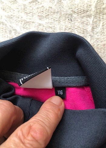 Kız Çocuk Pembe Fermuarlı Street Wear Ceket - Görsel 3