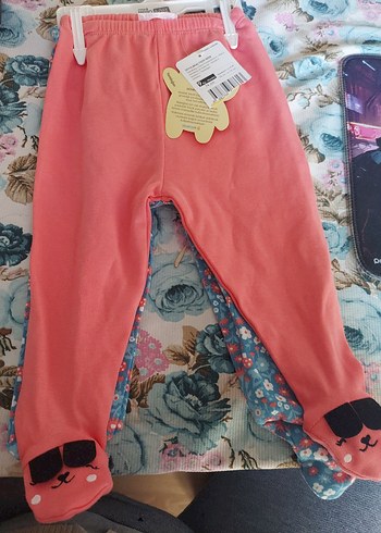 HelloBaby 2'li Pati Alt Bebek Önlüğü - Pembe - Görsel 4