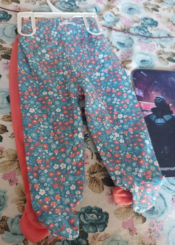 HelloBaby 2'li Pati Alt Bebek Önlüğü - Pembe - Görsel 5