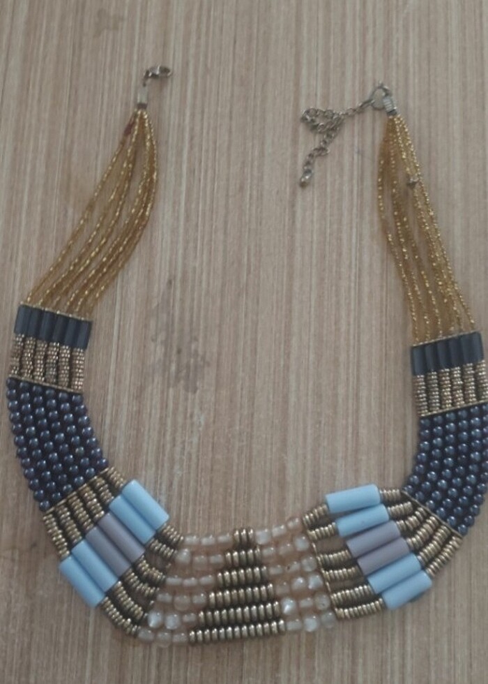 Boncuk kolye - Görsel 5