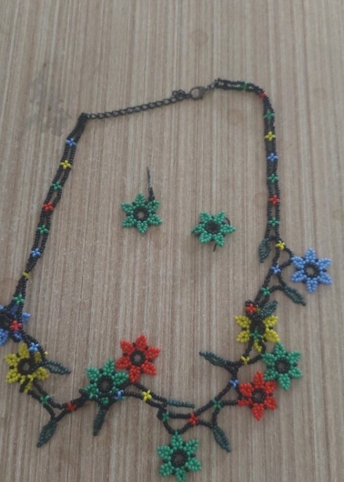 Boncuk kolye - Görsel 3