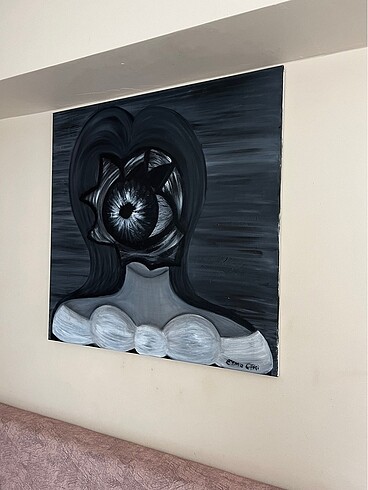  Beden çeşitli Renk 100x120 akrilik tuval