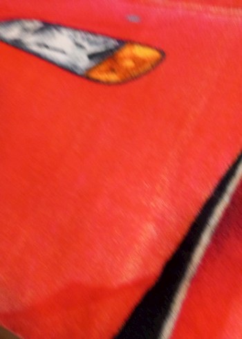 Şimşek McQueen'li tek kişilik battaniye - Görsel 3