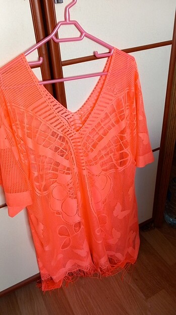 Pareo deniz kıyafeti yenidir hiç kullanılmamış - Görsel 8