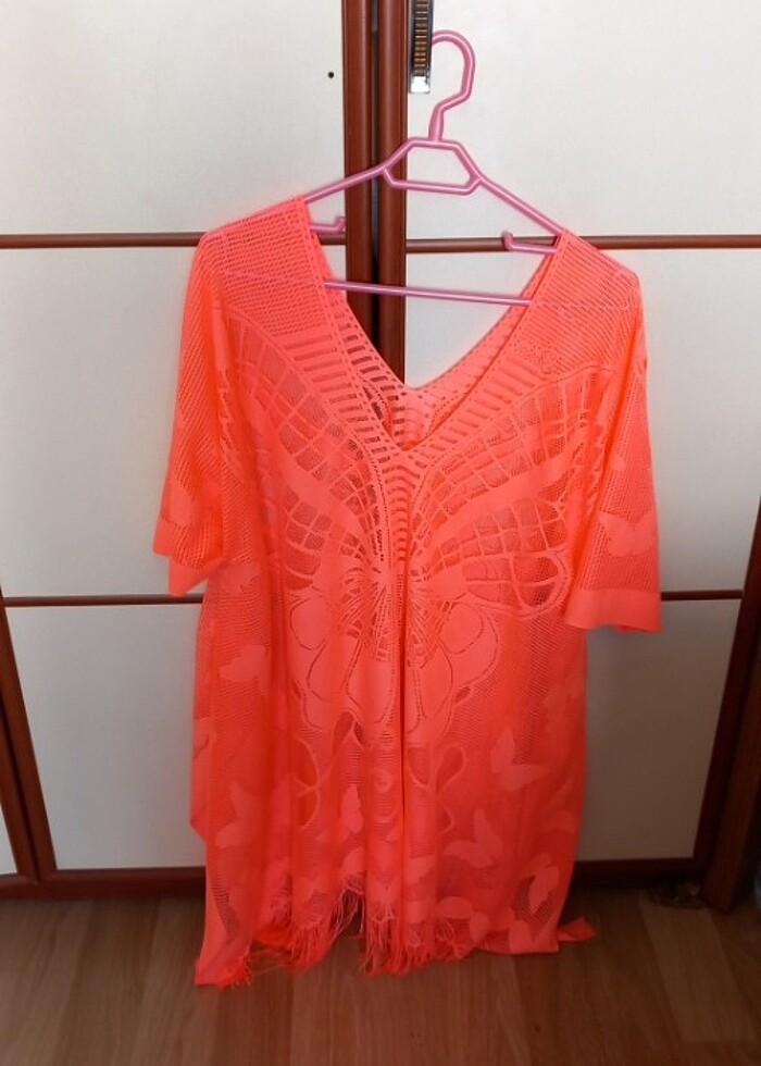 Pareo deniz kıyafeti yenidir hiç kullanılmamış - Görsel 2