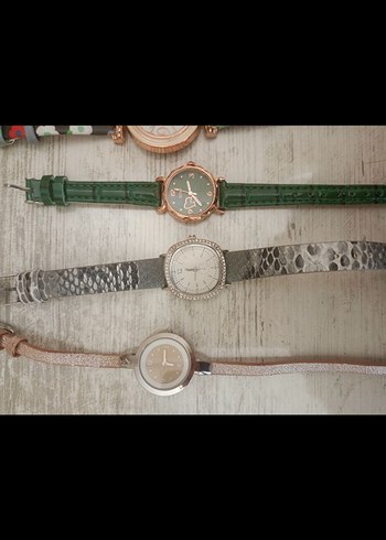 Nakışlı Pembe Kız Çocuk Saati - Görsel 4