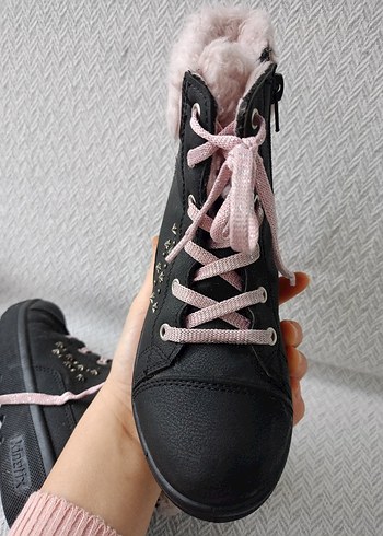 Kinetix Pembe Kürklü Kız Botu - Görsel 6