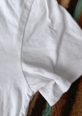 Atatürk Baskılı Beyaz Kısa Kollu Tişört - Görsel 5