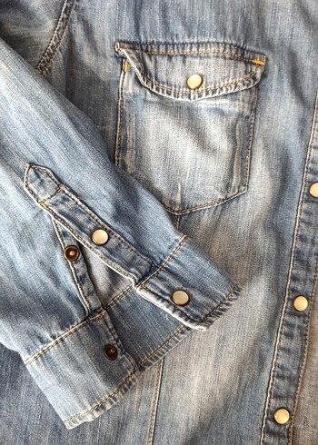 Mavi Denim Kadın Gömlek - Görsel 5