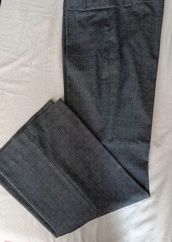 Gri Kadın Ofis Blazeri Düğmeli takım - Görsel 8