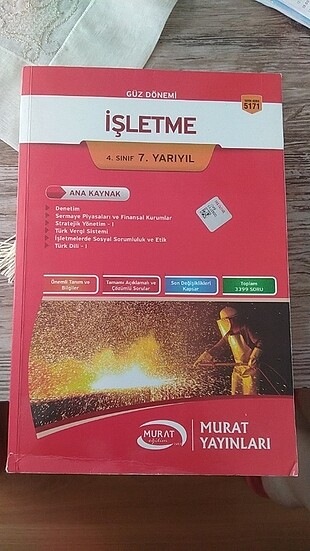 4.sınıf işletme ana kaynak test kitabı