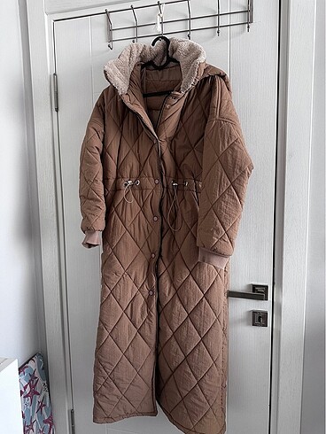 s Beden camel Renk Manila şişme mont camel