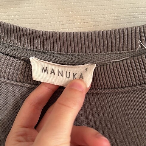 s Beden Manuka baskılı sweat