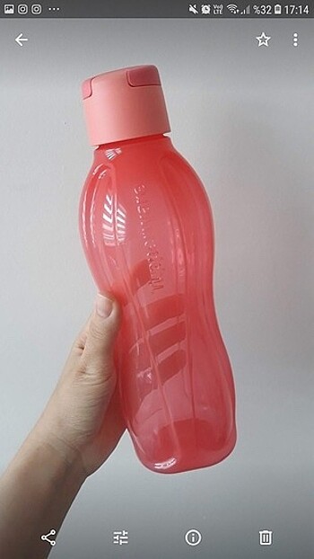 Tupperware şişe 750 ml