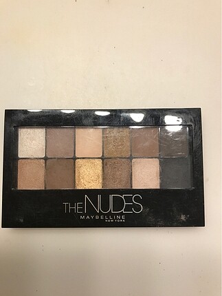 Maybelline nudes, revolution far paleti