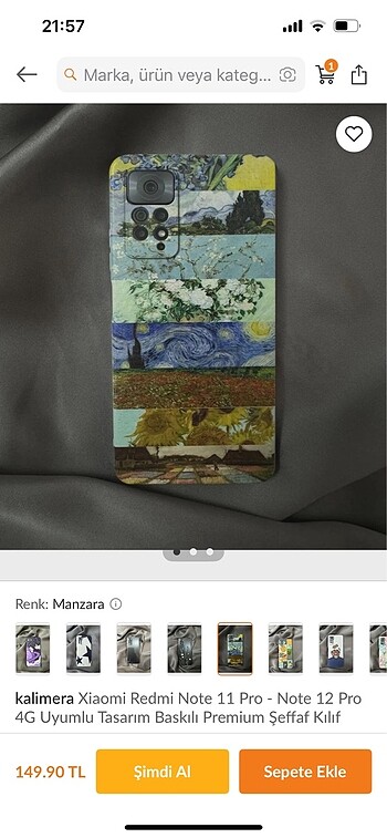 Note 12 pro kılıf