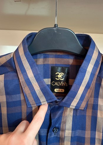 Düğmeli Uzun Kollu Erkek Gömlek - Görsel 3