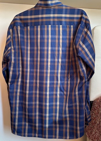 Düğmeli Uzun Kollu Erkek Gömlek - Görsel 6