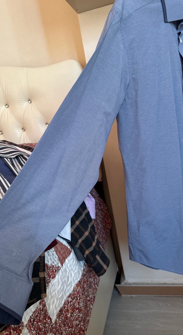 Düğmeli Erkek Gömlek - Görsel 2