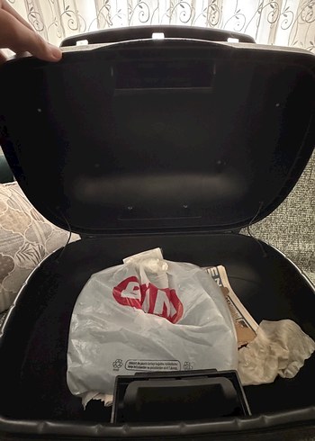 Siyah WOGEN Bagaj Motorsiklet Çantası 52Litra - Görsel 2