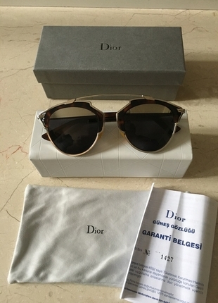 Dior So Real sıfır durumda süper gözlük