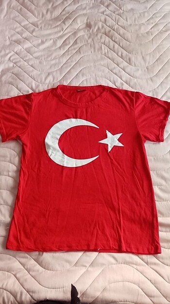 Türk bayraklı tişört 
