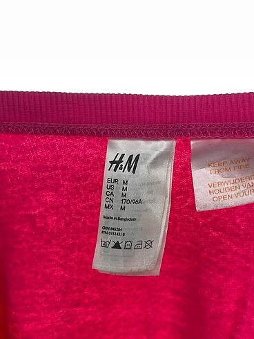 xs Beden pembe Renk H&M Sweatshirt %70 İndirimli.