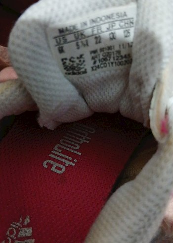 Kız Çocuk Beyaz Cırt Cırtlı Spor Ayakkabı - Görsel 7