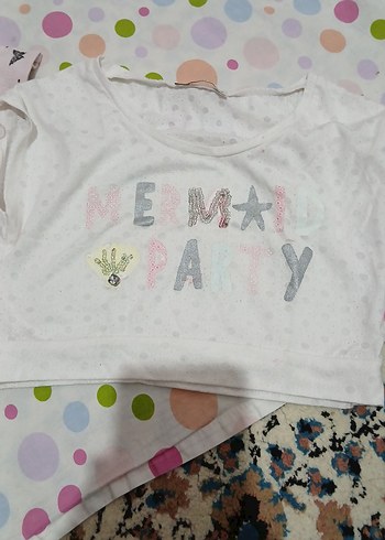 Pembe Kız Bebek Kısa Kollu Baskılı Takım - Görsel 8